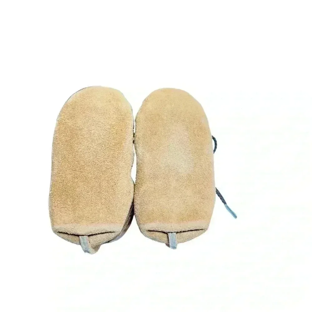 ITASCA BABY BROWN MOCCASINS•SIZE MEDIUM INFANT SIZE•PREOWNED GREAT CONDITION•
